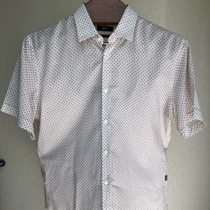 Large Mens Hugo Boss Short Sleeve button down